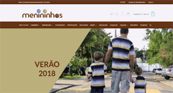 Desktop Screenshot of menininhos.com.br